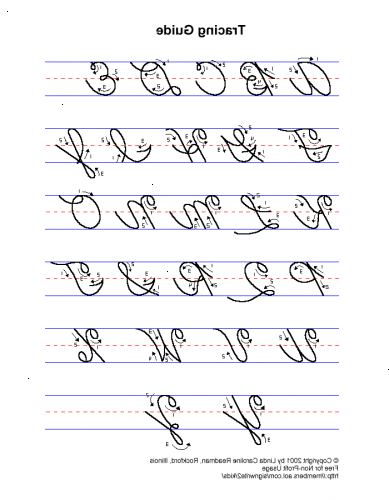 Hvordan man skriver i kursiv: skråskrift håndskrift praksis. Brug disse tips, når du skriver kursive bogstaver.
