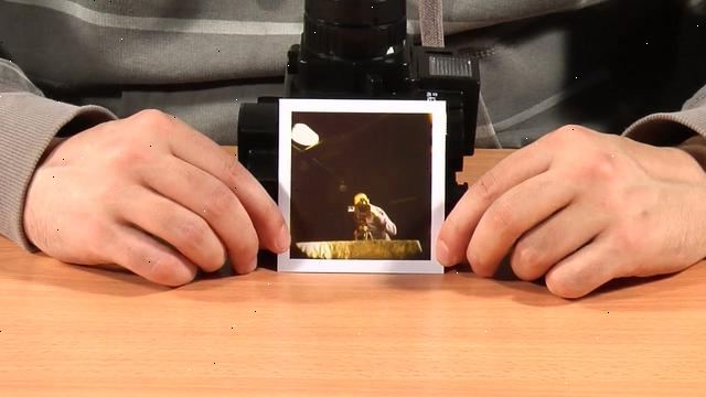Hvordan man kan manipulere en polaroid billede billede