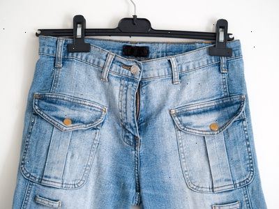 Sådan genoprettes mode blue jeans til indkøbsposer